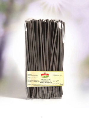 TAGLIOLINI CALABRESI AL NERO DI SEPPIA